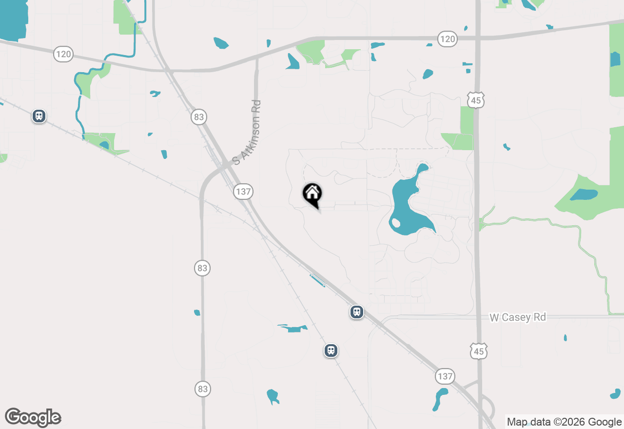 Map of 1117 Hedgerow Drive, Grayslake, IL 60030