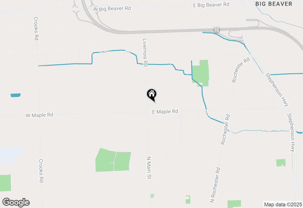 Map of 31 Chopin, Troy, MI 48083