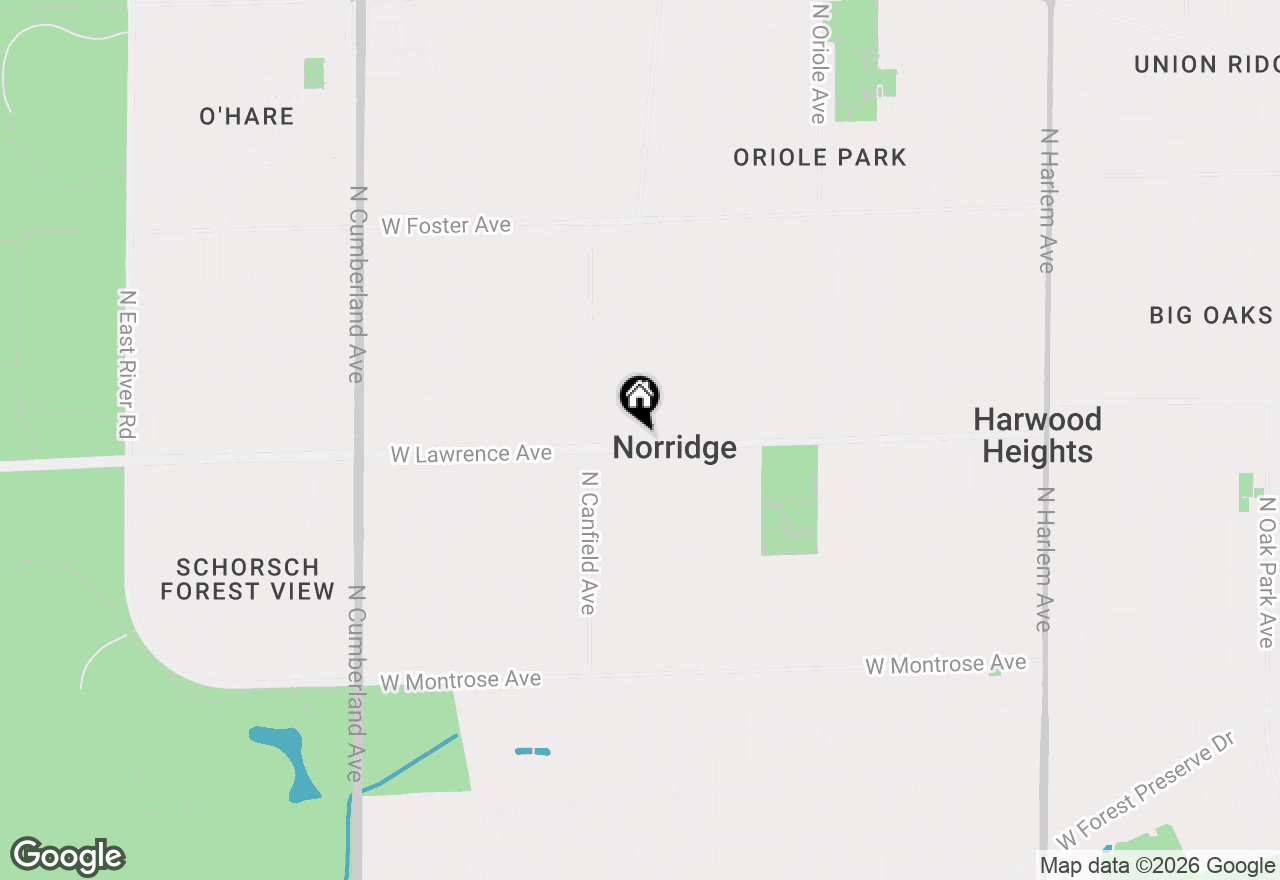 Map of 7906 W Lawrence Avenue #F, Norridge, IL 60706