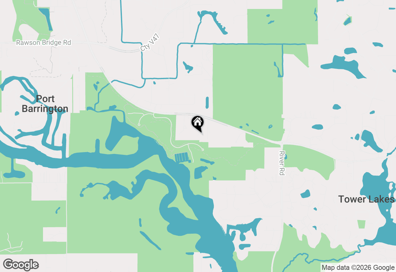 Map of 25840 N Graclyn Court, Barrington, IL 60010