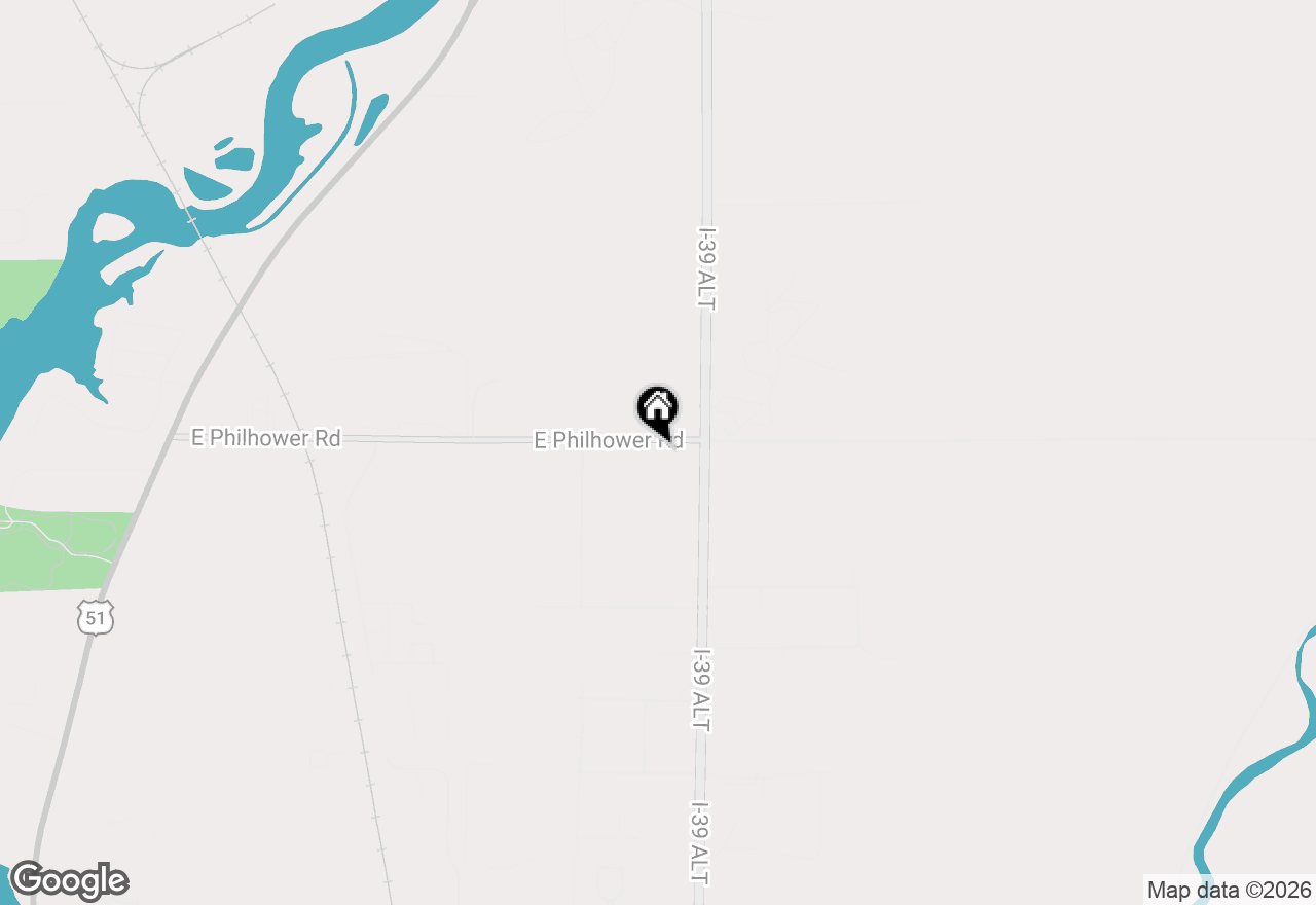 Map of 972 Philhower Road, Beloit, WI 53511
