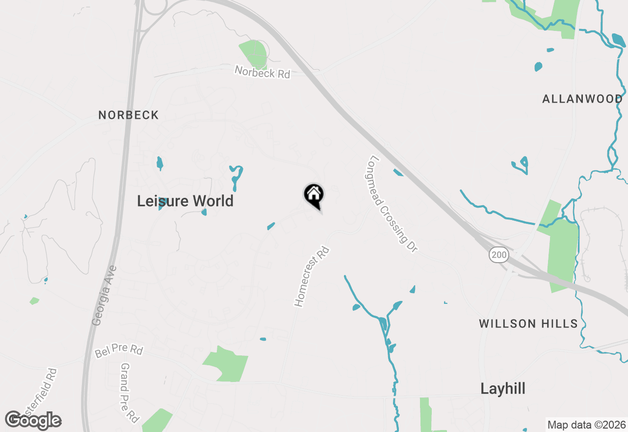 Map of 15020 Eardley Court #281G, Silver Spring, MD 20906