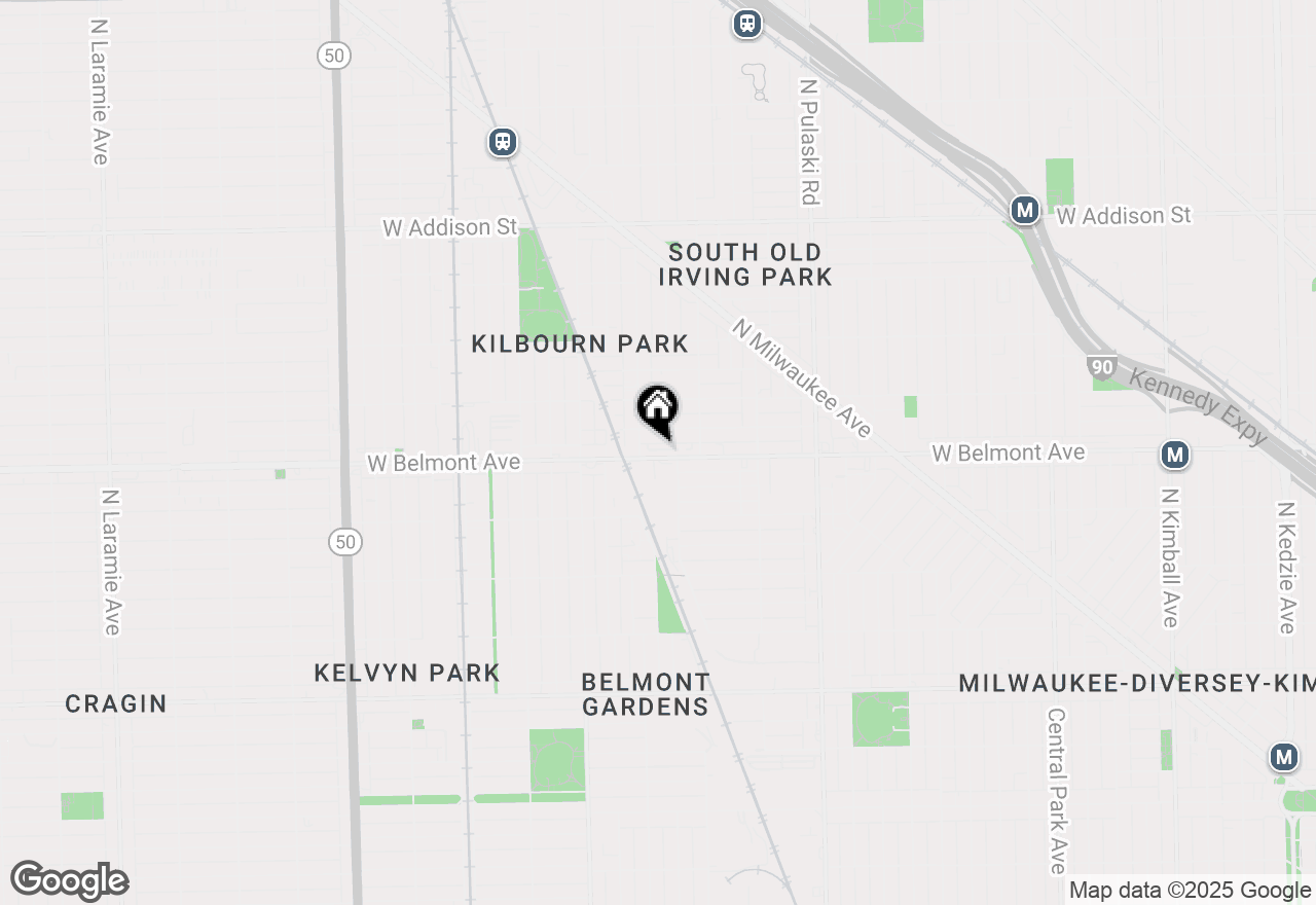 Map of 4246 W Belmont Avenue, Chicago, IL 60641