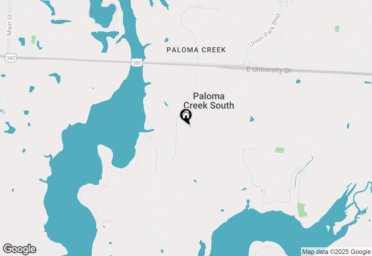 Map of 1417 Cedarbird Drive, Little Elm, TX 75068