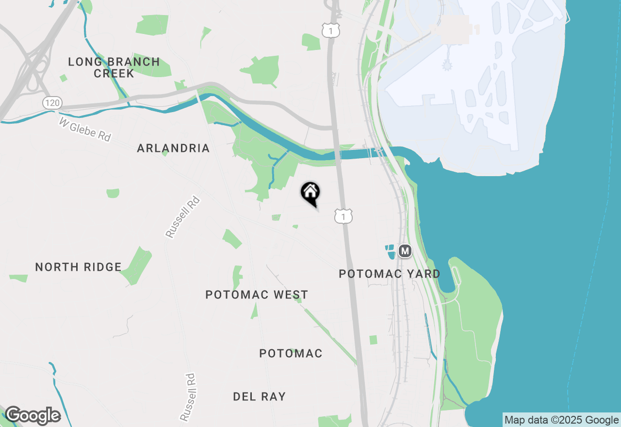 Map of 47 W Reed Avenue, Alexandria, VA 22305