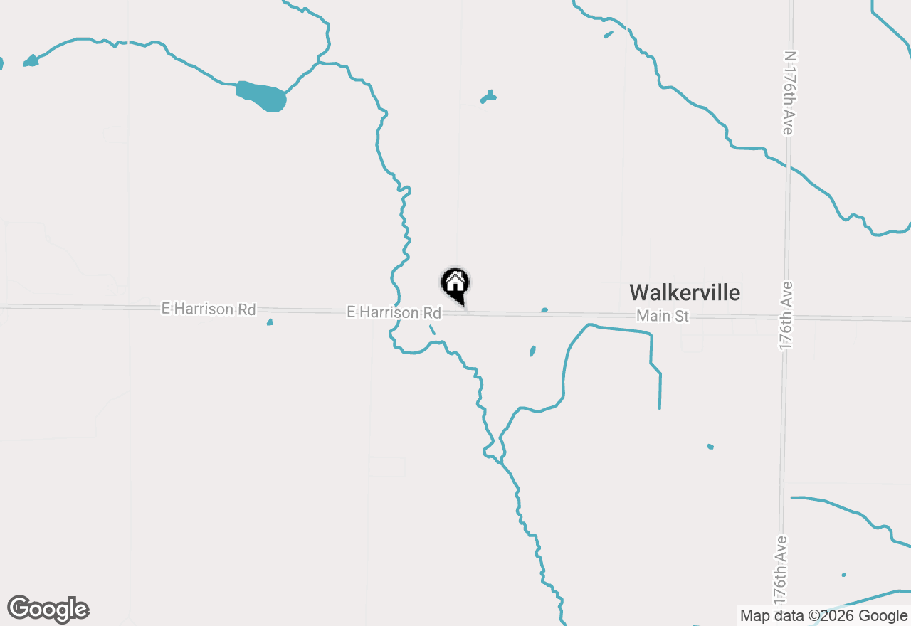 Map of VL E Harrison Road, Walkerville, MI 49459