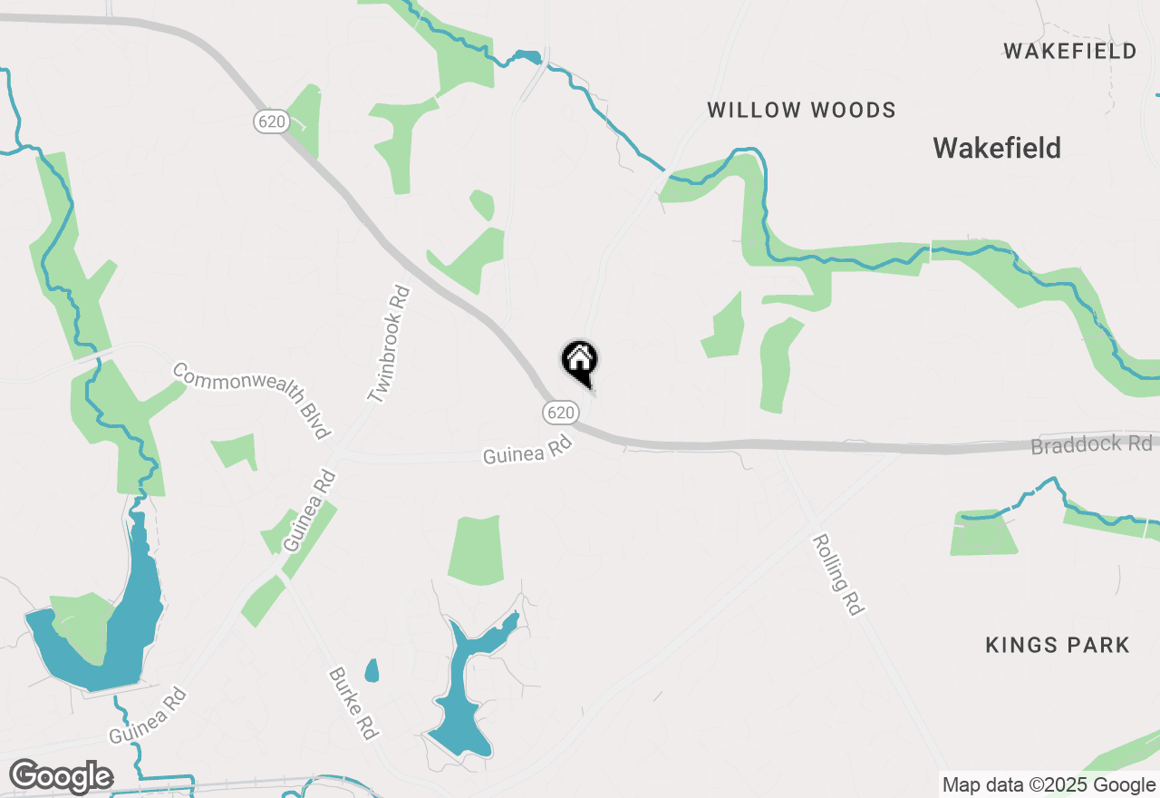 Map of 5055 Kenerson Drive, Fairfax, VA 22032