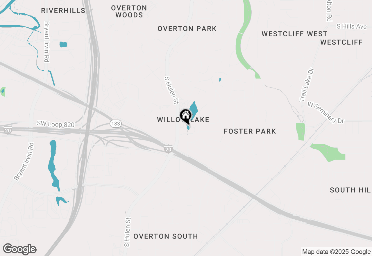 Map of 4235 Clear Lake Circle, Fort Worth, TX 76109
