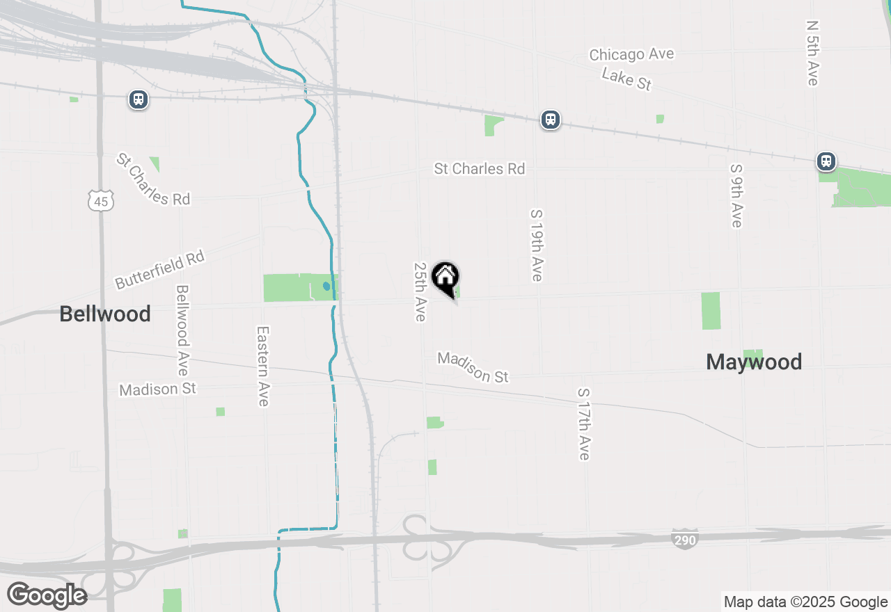 Map of 609 24th Avenue #C1S, Bellwood, IL 60104