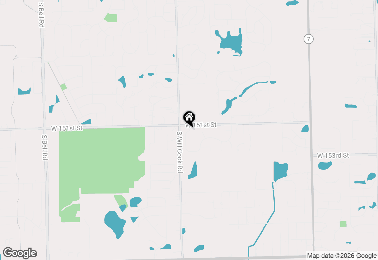 Map of 11138 Alpine Lane, Orland Park, IL 60467