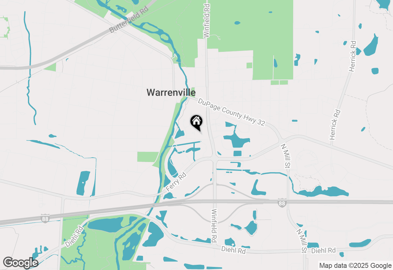 Map of 31104 Carpenter Court, Warrenville, IL 60555