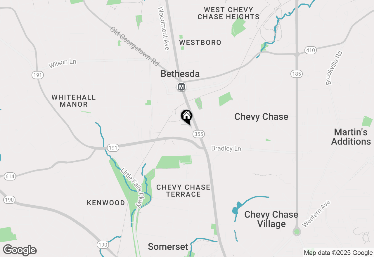 Map of 7034 Strathmore Street #308, Chevy Chase, MD 20815