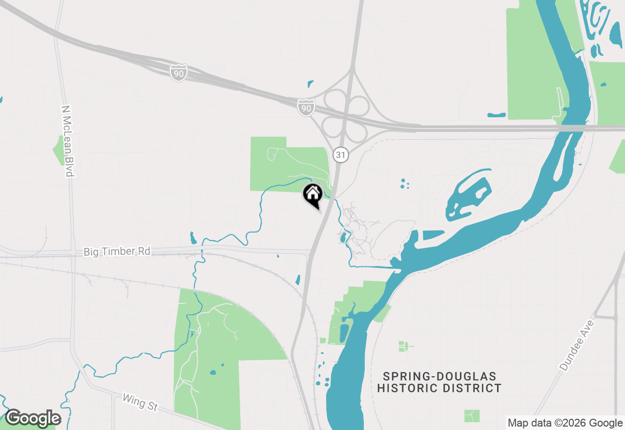 Map of 1104 Florimond Drive #1104, Elgin, IL 60123