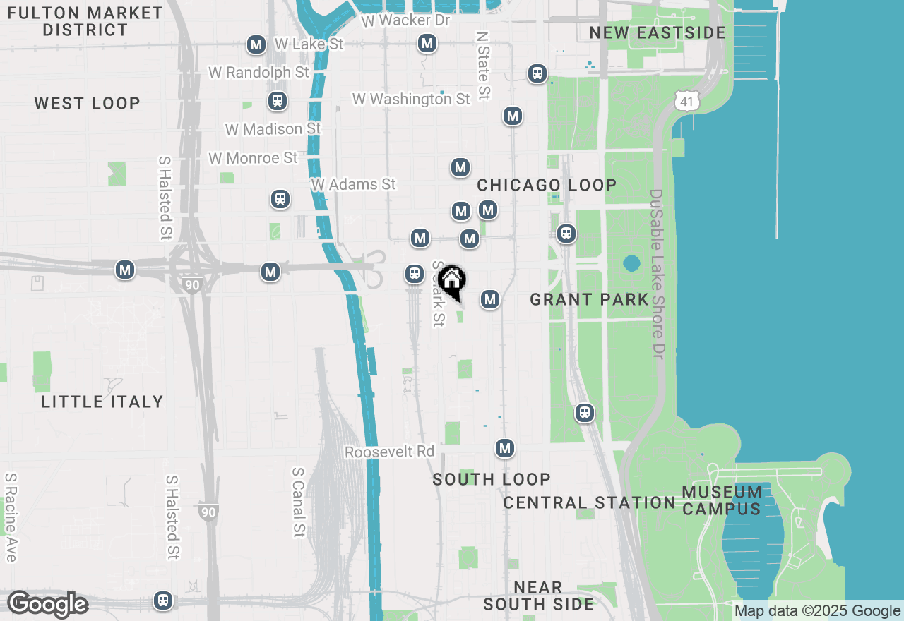Map of 640 S Federal Street #703, Chicago, IL 60605