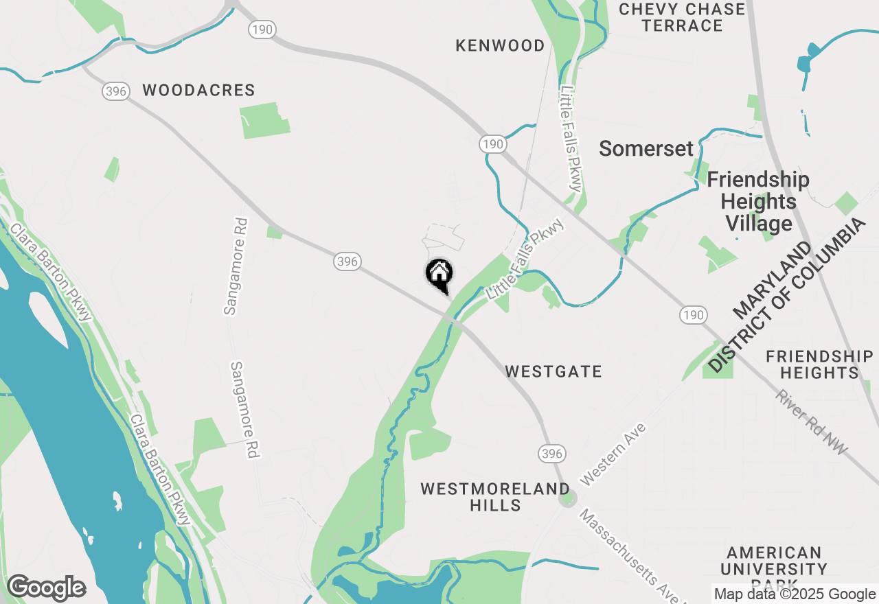 Map of 5105 Westbard Avenue #6, Bethesda, MD 20816