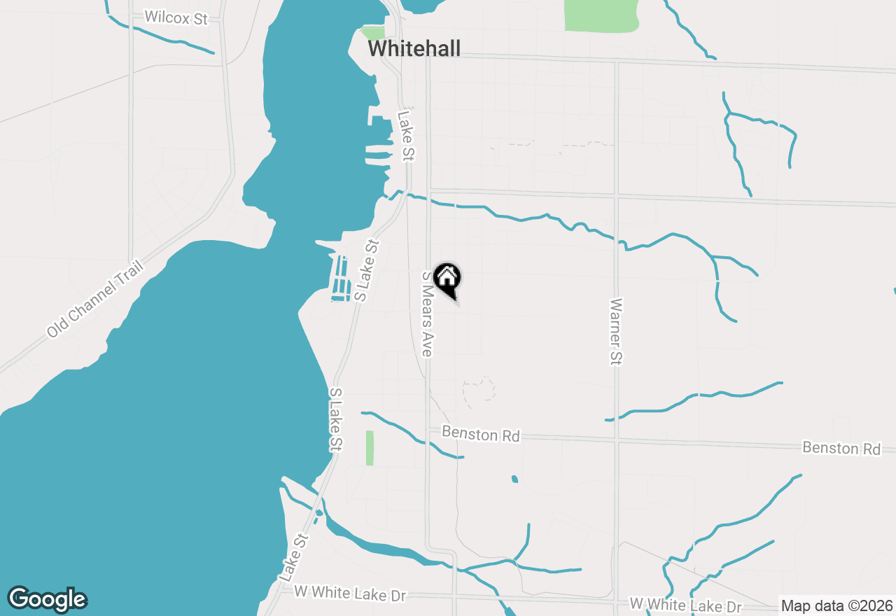 Map of 936 S Division Street, Whitehall, MI 49461