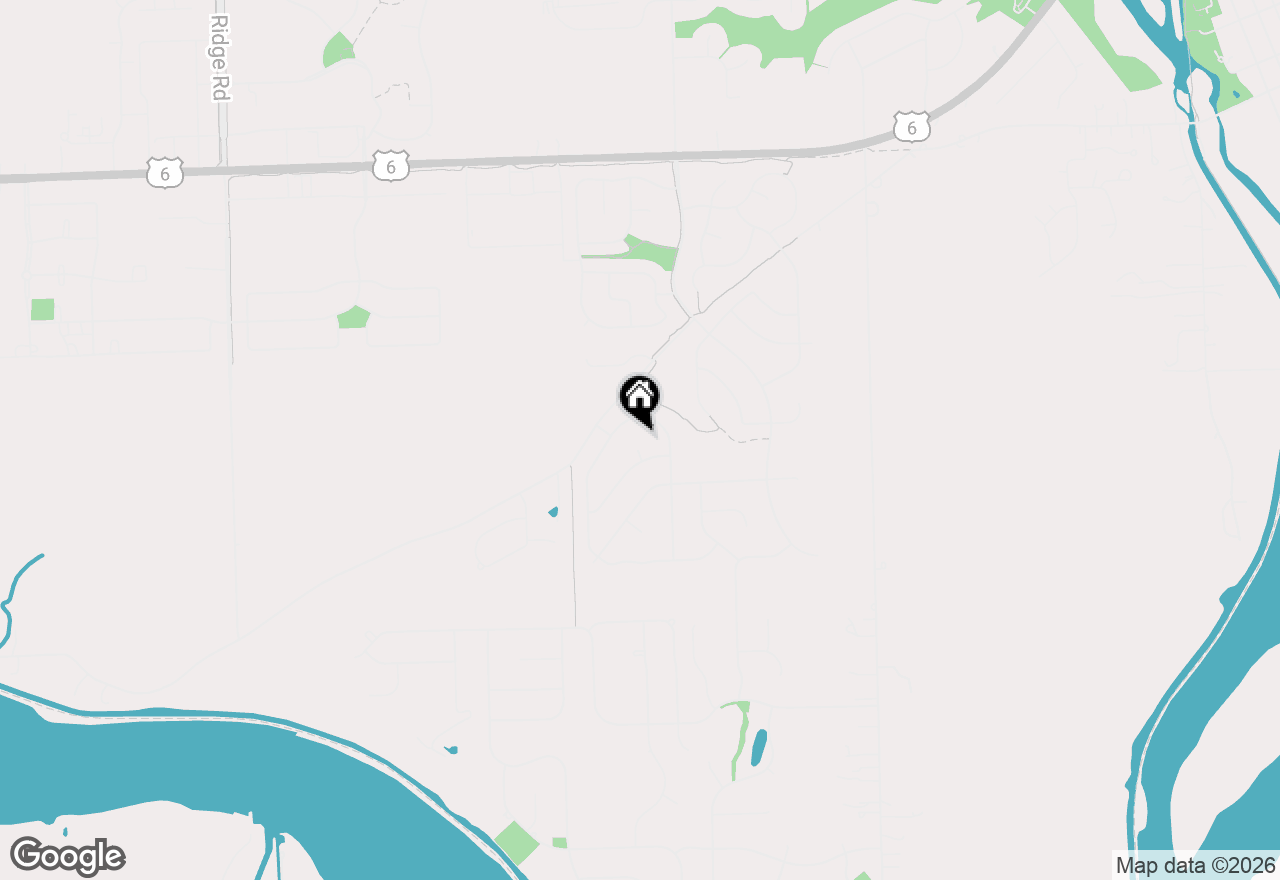 Map of 26003 S Old Farm Court, Channahon, IL 60410