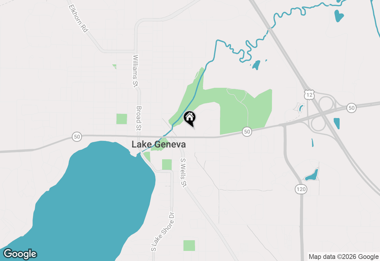 Map of 245 Country Club Dr #3A, Lake Geneva, WI 53147