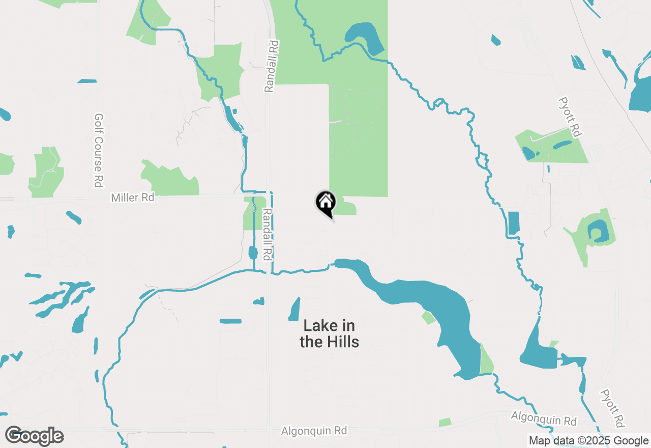 Map of 1207 Crystal Lake Road, Lake In The Hills, IL 60156