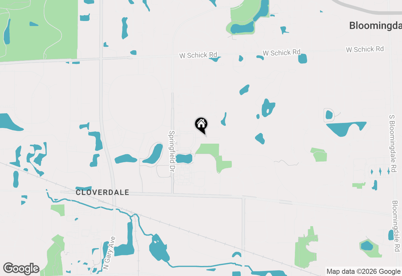 Map of 108 Glengarry Drive #102, Bloomingdale, IL 60108