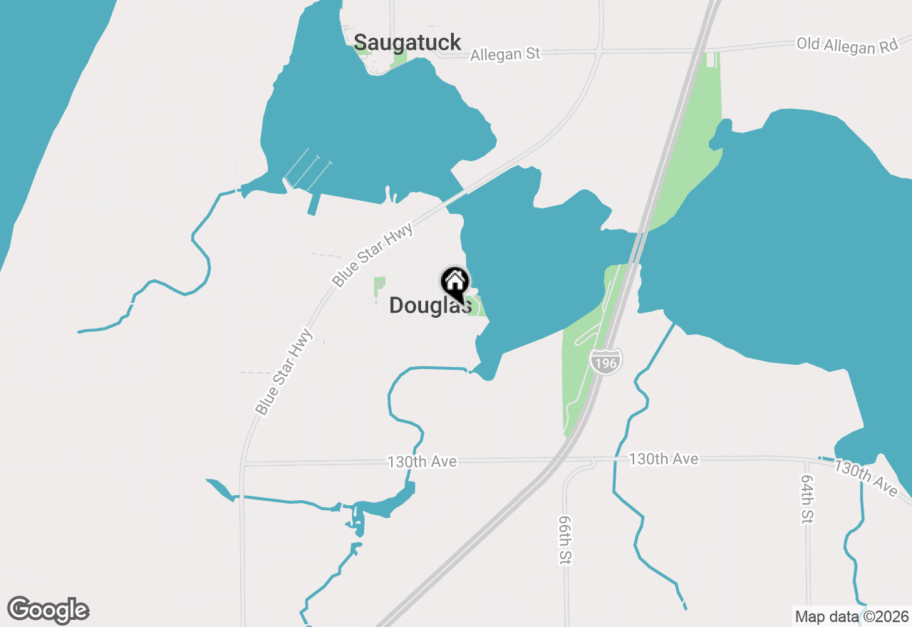 Map of 41 S Washington Street, Douglas, MI 49406