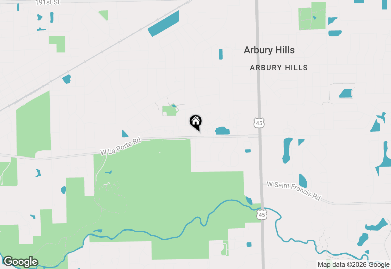 Map of 9967 Cambridge Court #D, Mokena, IL 60448