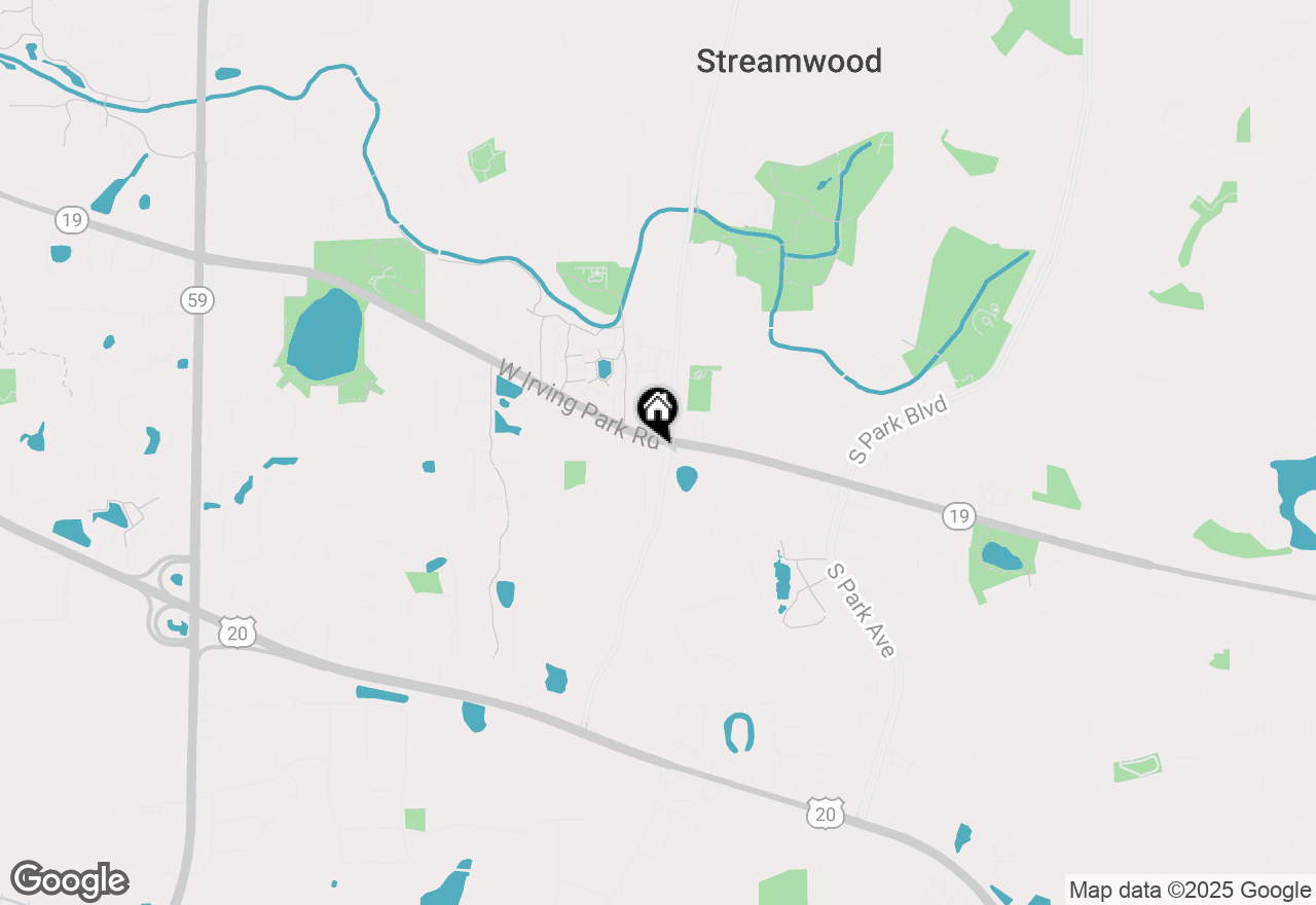 Map of 1000 S Bartlett Road, Streamwood, IL 60107