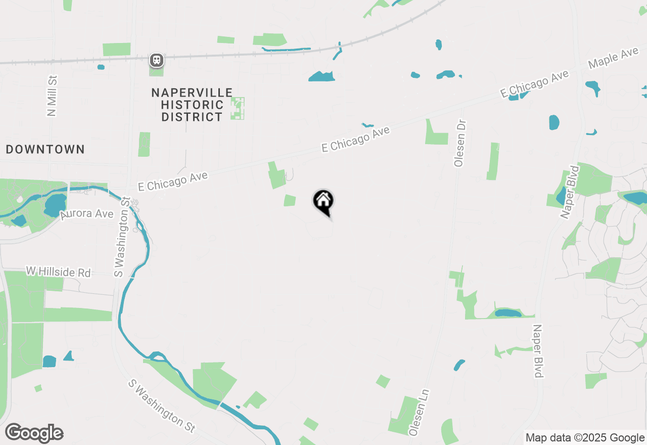 Map of 1000 E Porter Avenue, Naperville, IL 60540