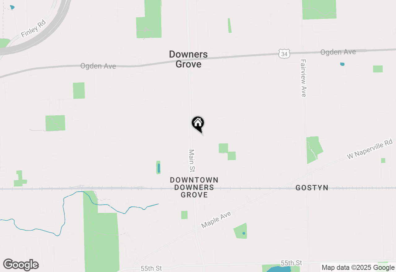 Map of 4720 Highland Avenue, Downers Grove, IL 60515