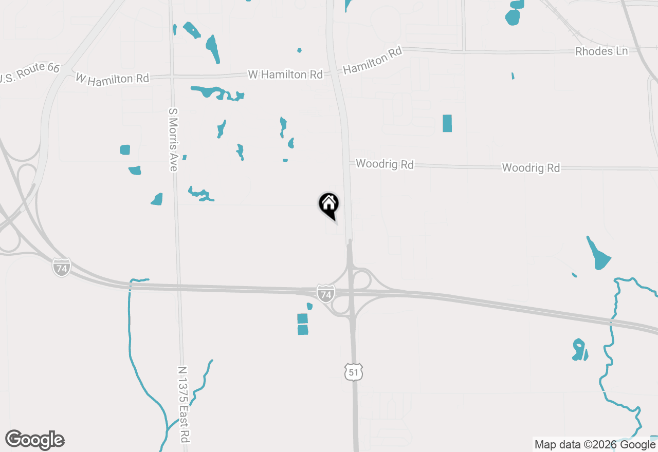 Map of 3018 Joseph Street, Bloomington, IL 61704