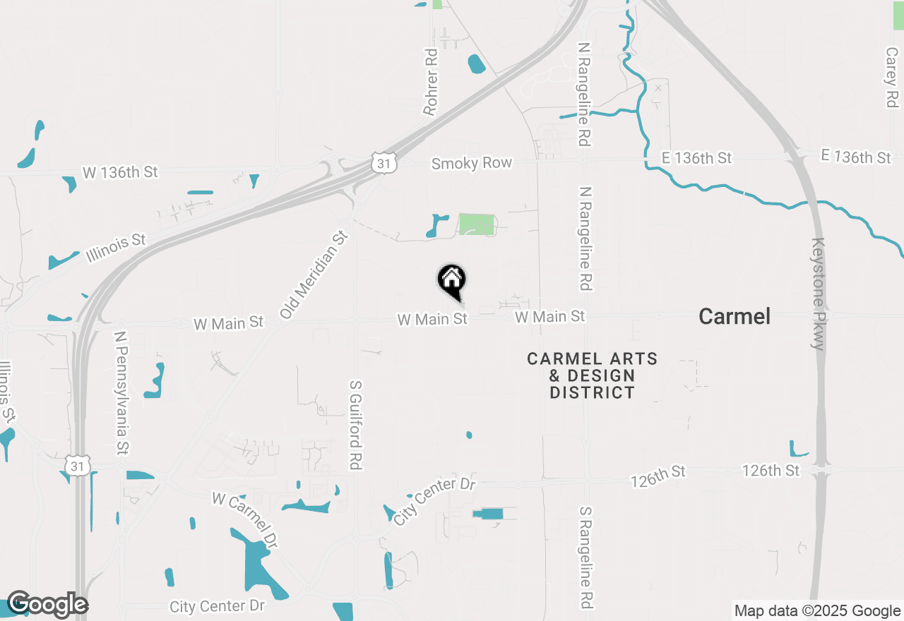 Map of 11 Woodacre Drive, Carmel, IN 46032