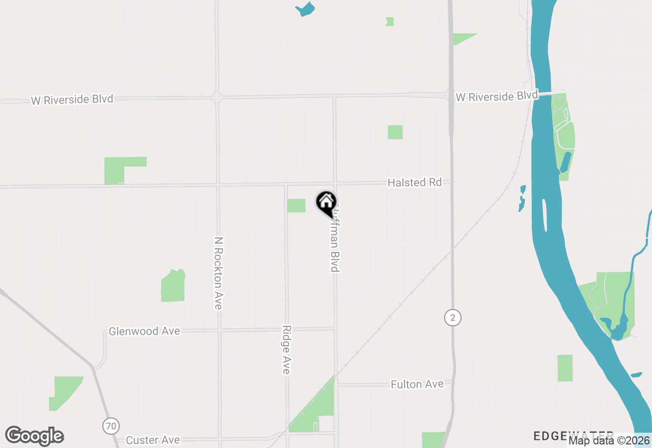 Map of 1809 Jonathan Avenue, Rockford, IL 61103