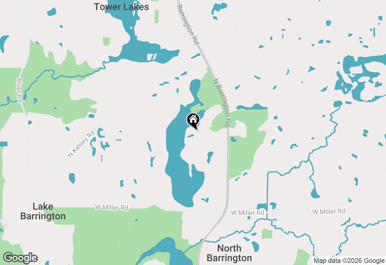 Map of 563 Woodview Road #A, Lake Barrington, IL 60010
