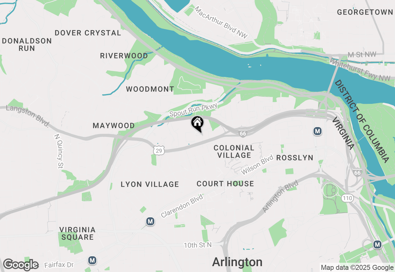 Map of 1967 N Adams Street, Arlington, VA 22201