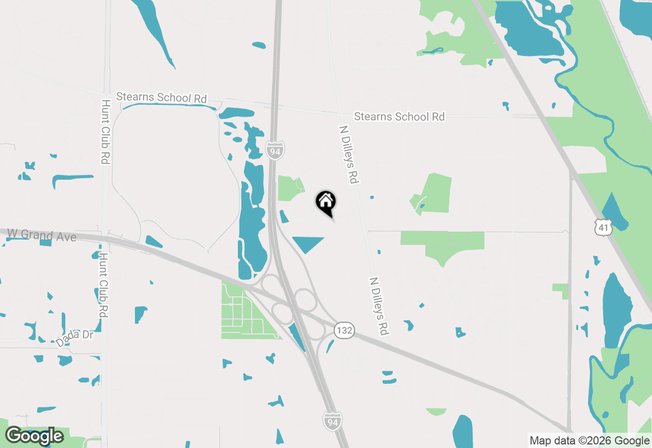 Map of 1824 Princeton Court, Gurnee, IL 60031