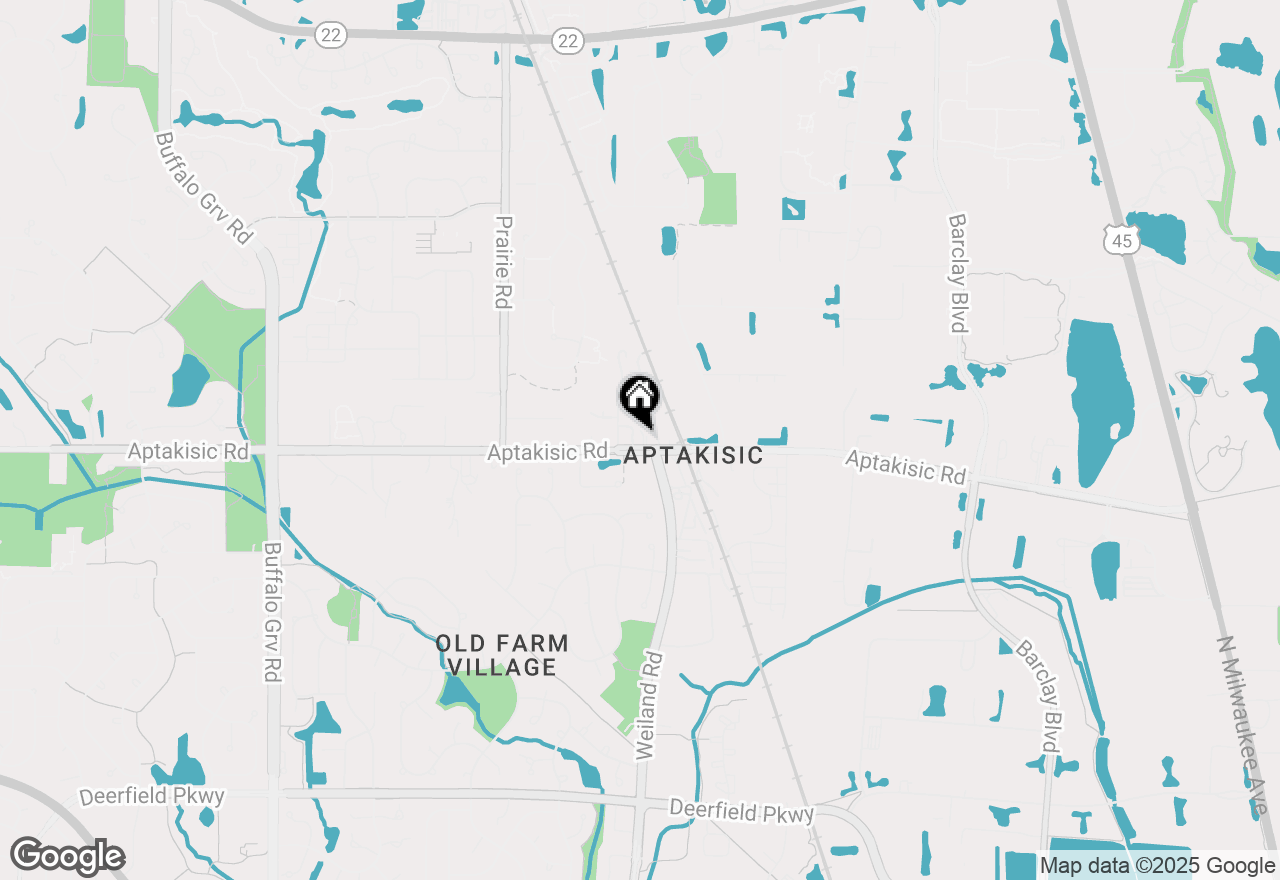 Map of 16202 W Aptakisic Road, Lincolnshire, IL 60069