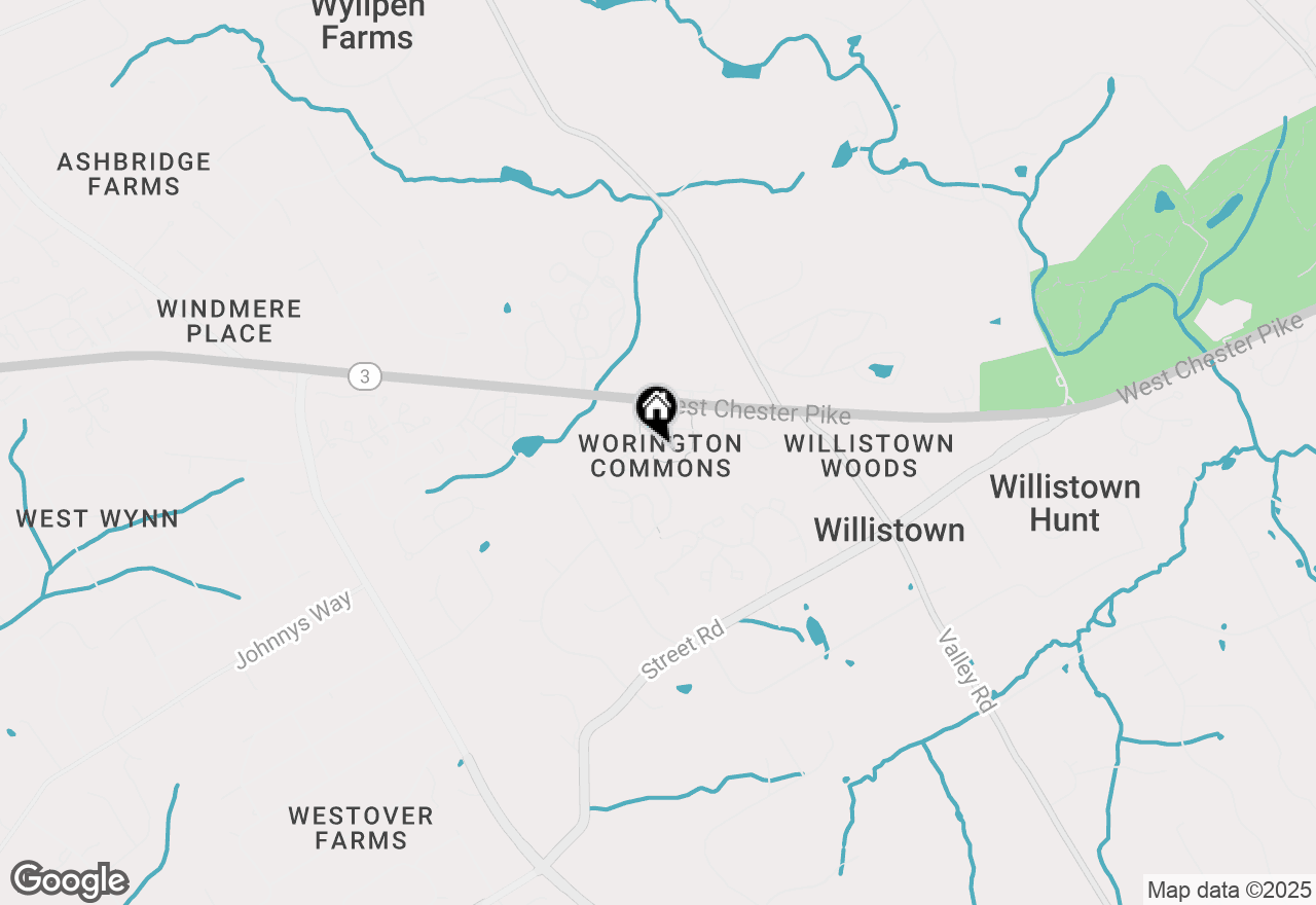 Map of 110 Fairfield Court, West Chester, PA 19382