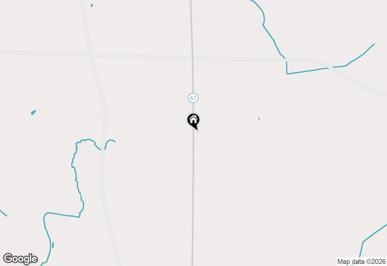 Map of 9346 E State 67 Road, Clinton, WI 53525