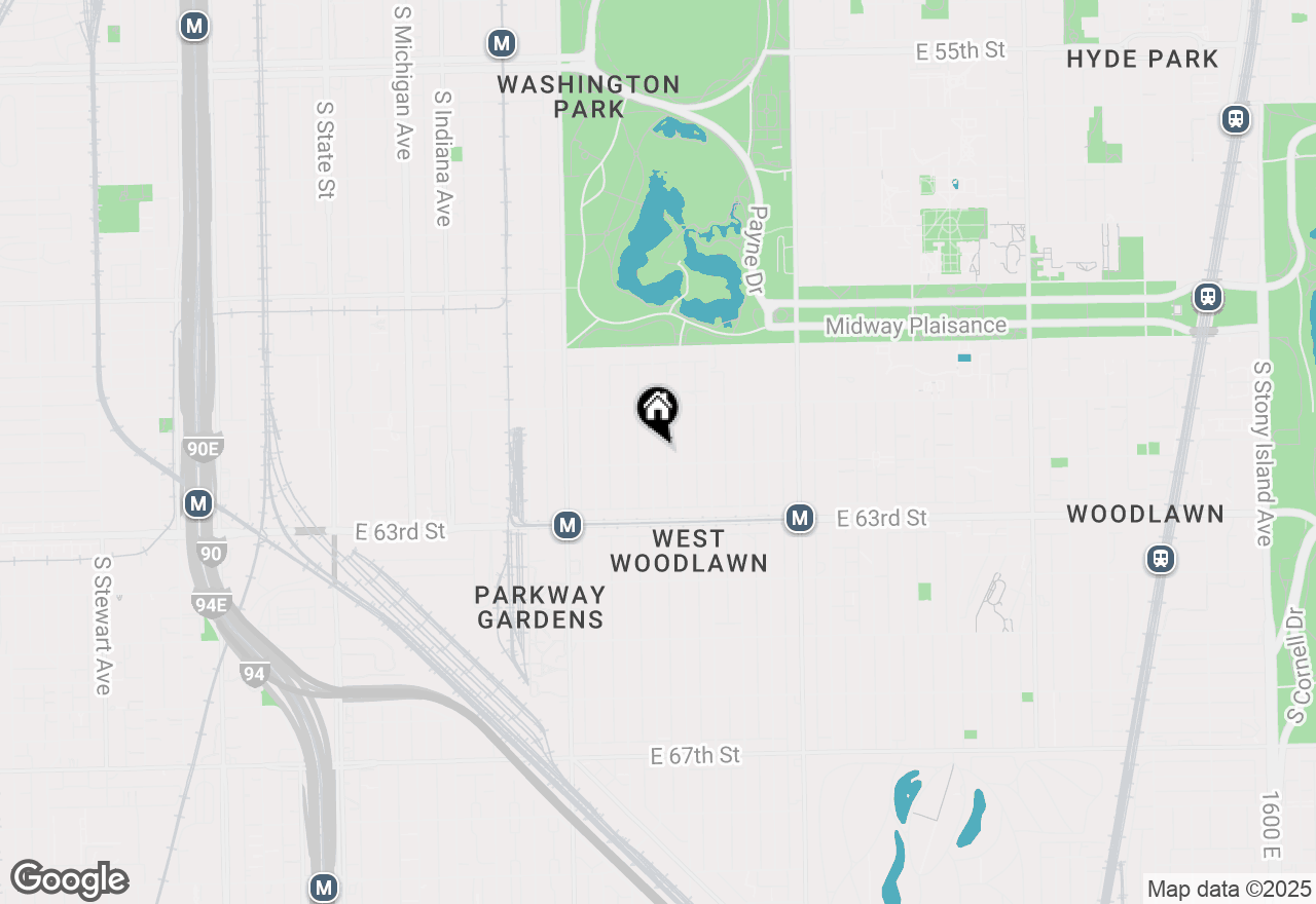 Map of 6149 S Rhodes Avenue, Chicago, IL 60637