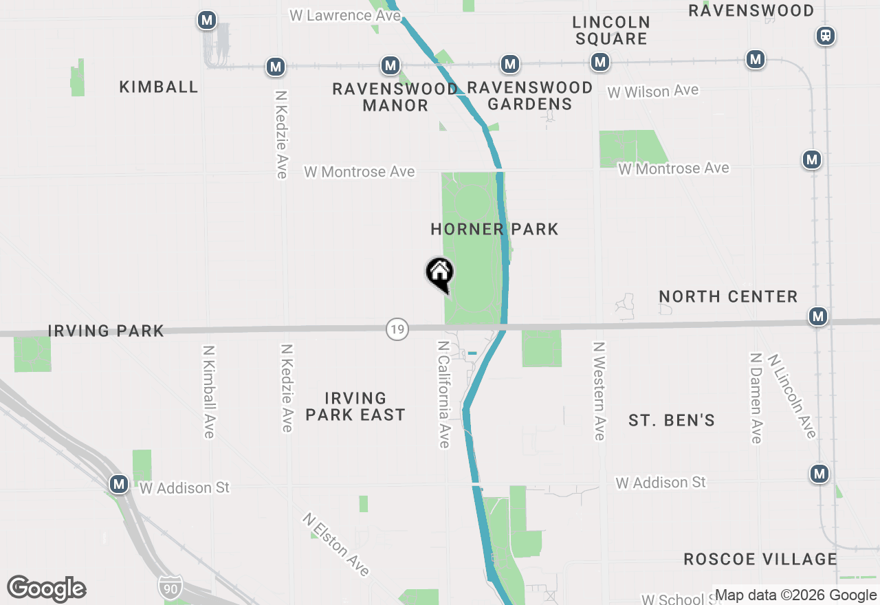 Map of 4036 N California Avenue #301, Chicago, IL 60618