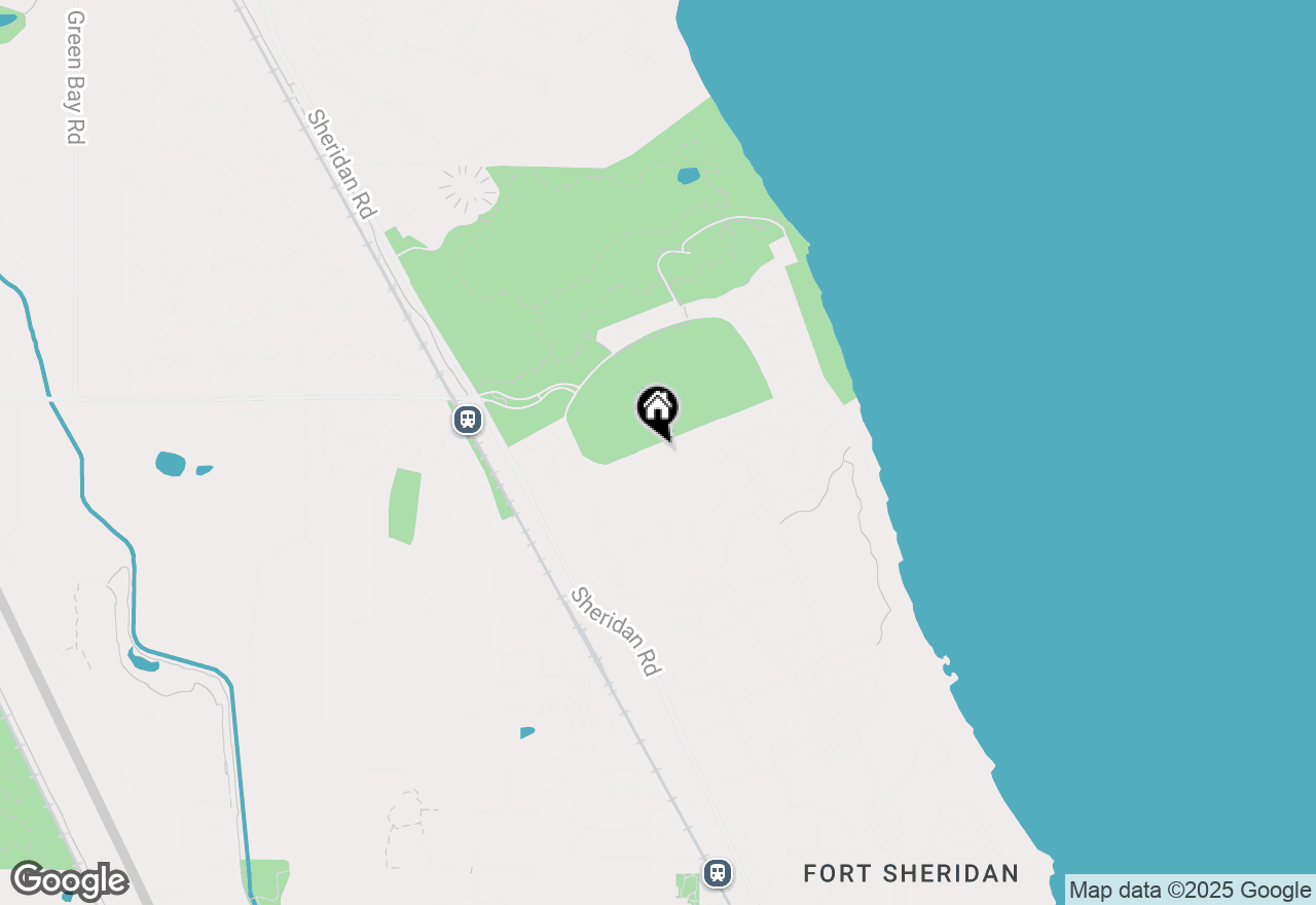 Map of 164 Leonard Wood South Street #211, Highland Park, IL 60035