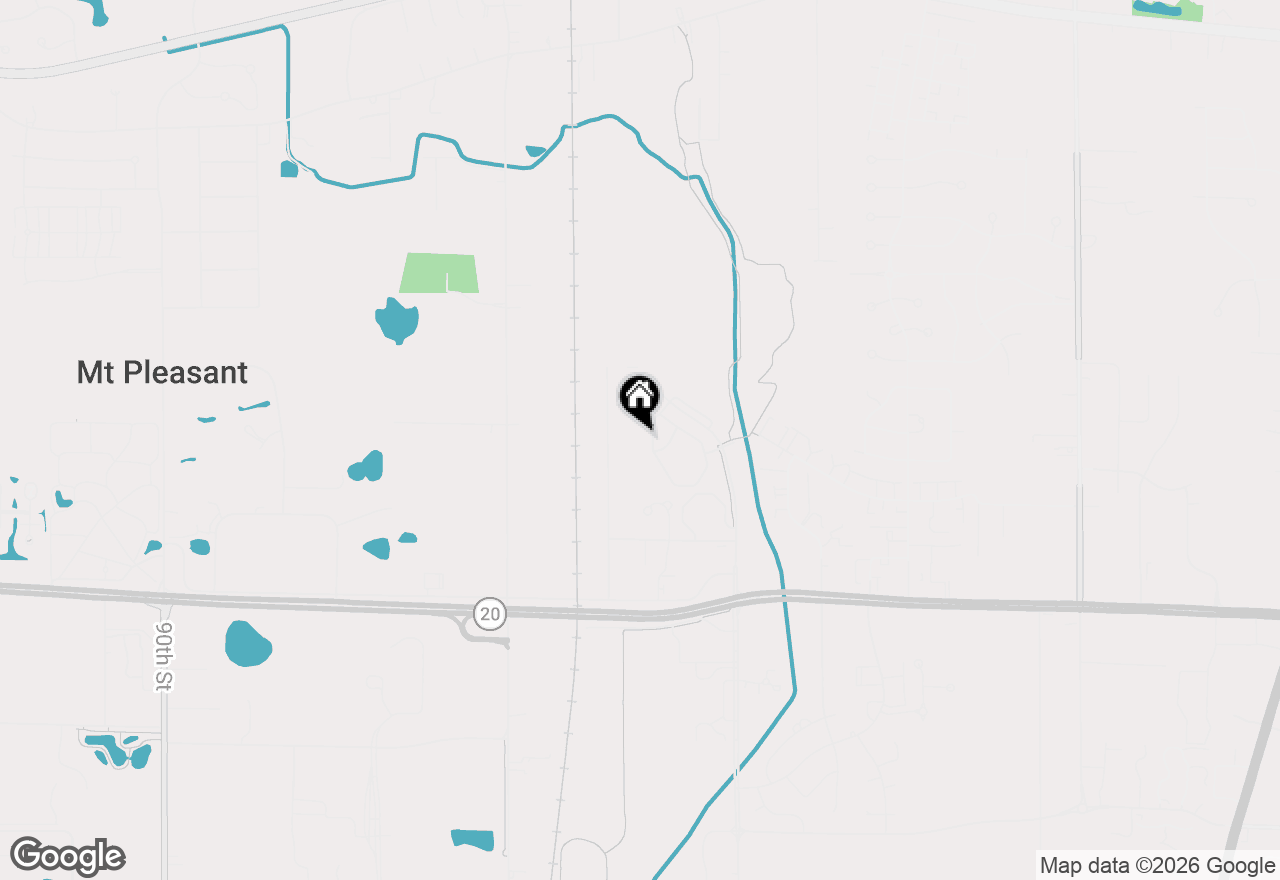 Map of 838 Boulder Trl #205, Mount Pleasant, WI 53406