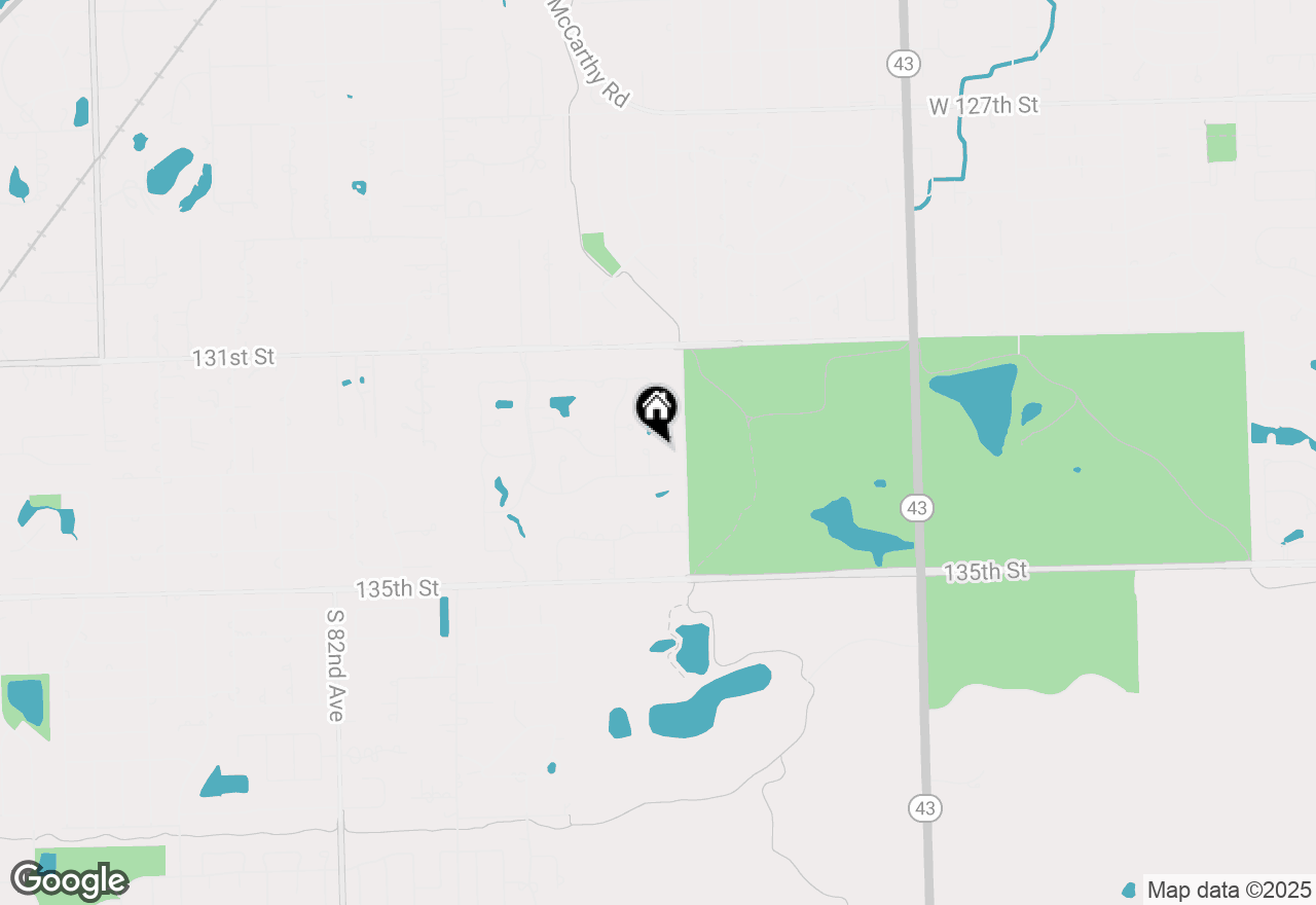 Map of 13260 S Country Club Court #2A, Palos Heights, IL 60463