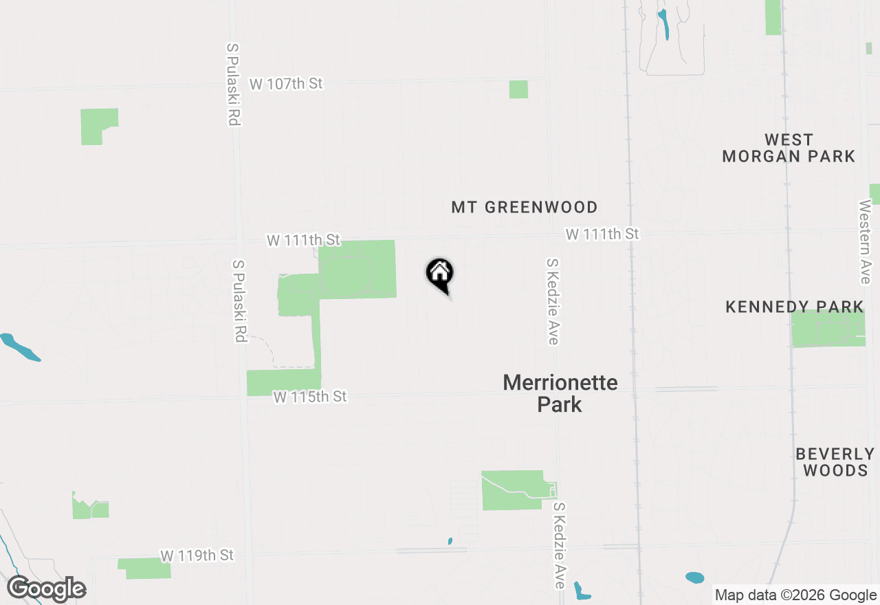 Map of 11239 S Saint Louis Avenue, Chicago, IL 60655