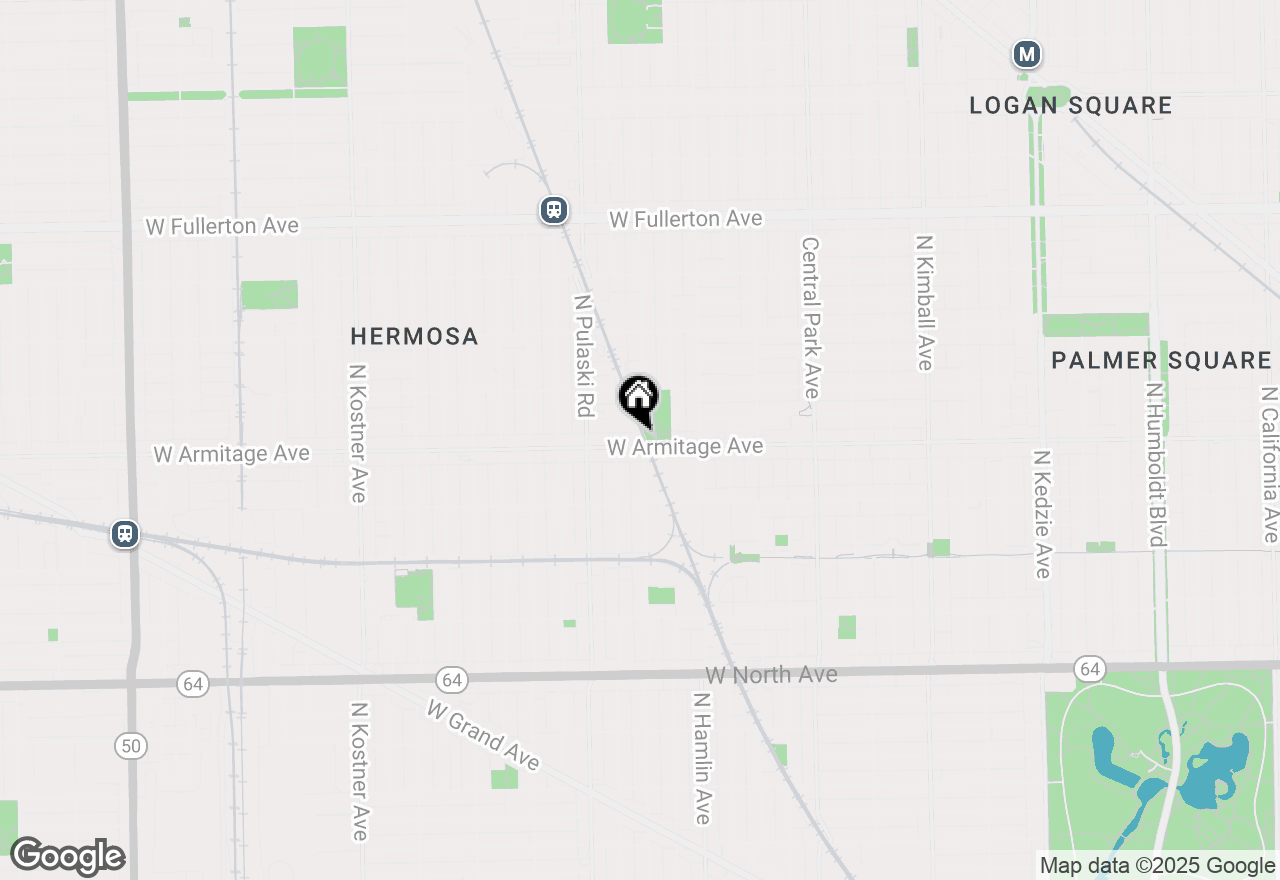 Map of 3902 W Armitage Avenue, Chicago, IL 60647