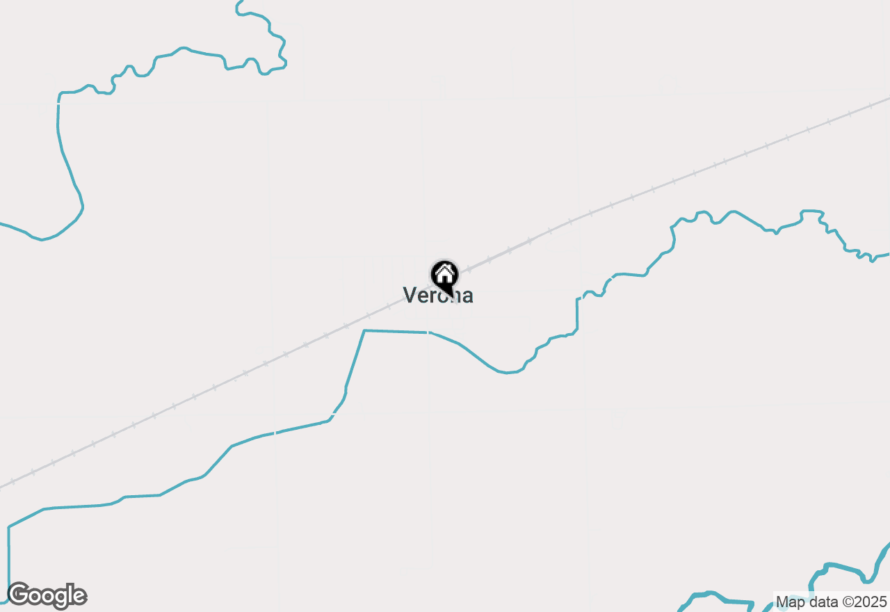 Map of 307 Etta Street, Verona, IL 60479