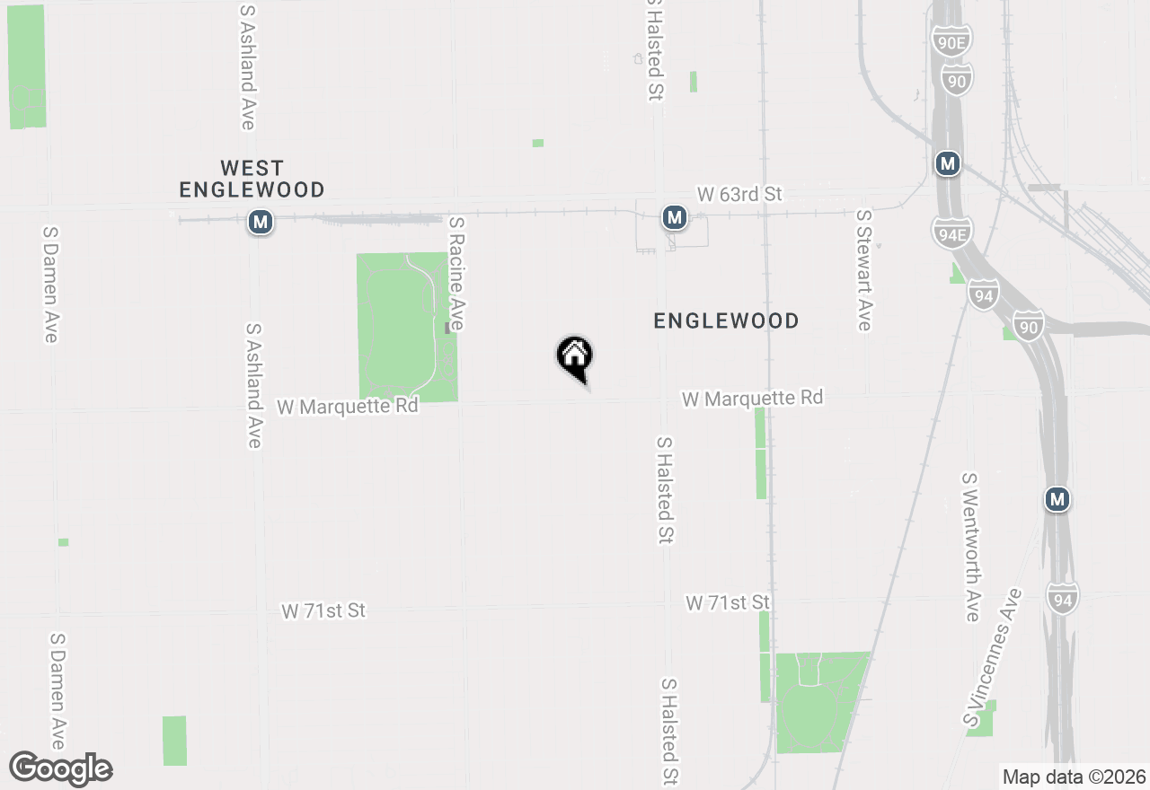 Map of 948 W Marquette Road, Chicago, IL 60621