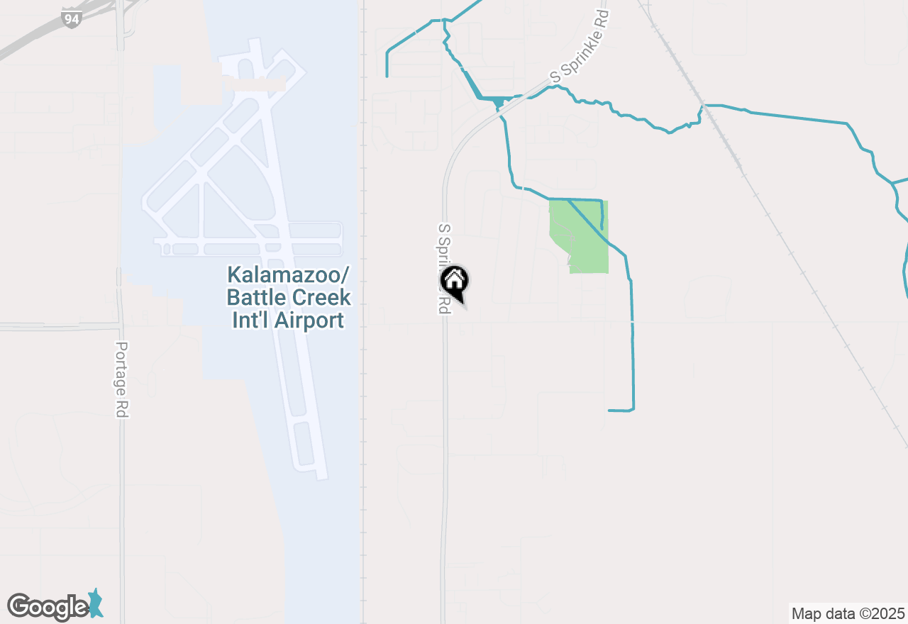 Map of 5965 S Sprinkle Road, Portage, MI 49002