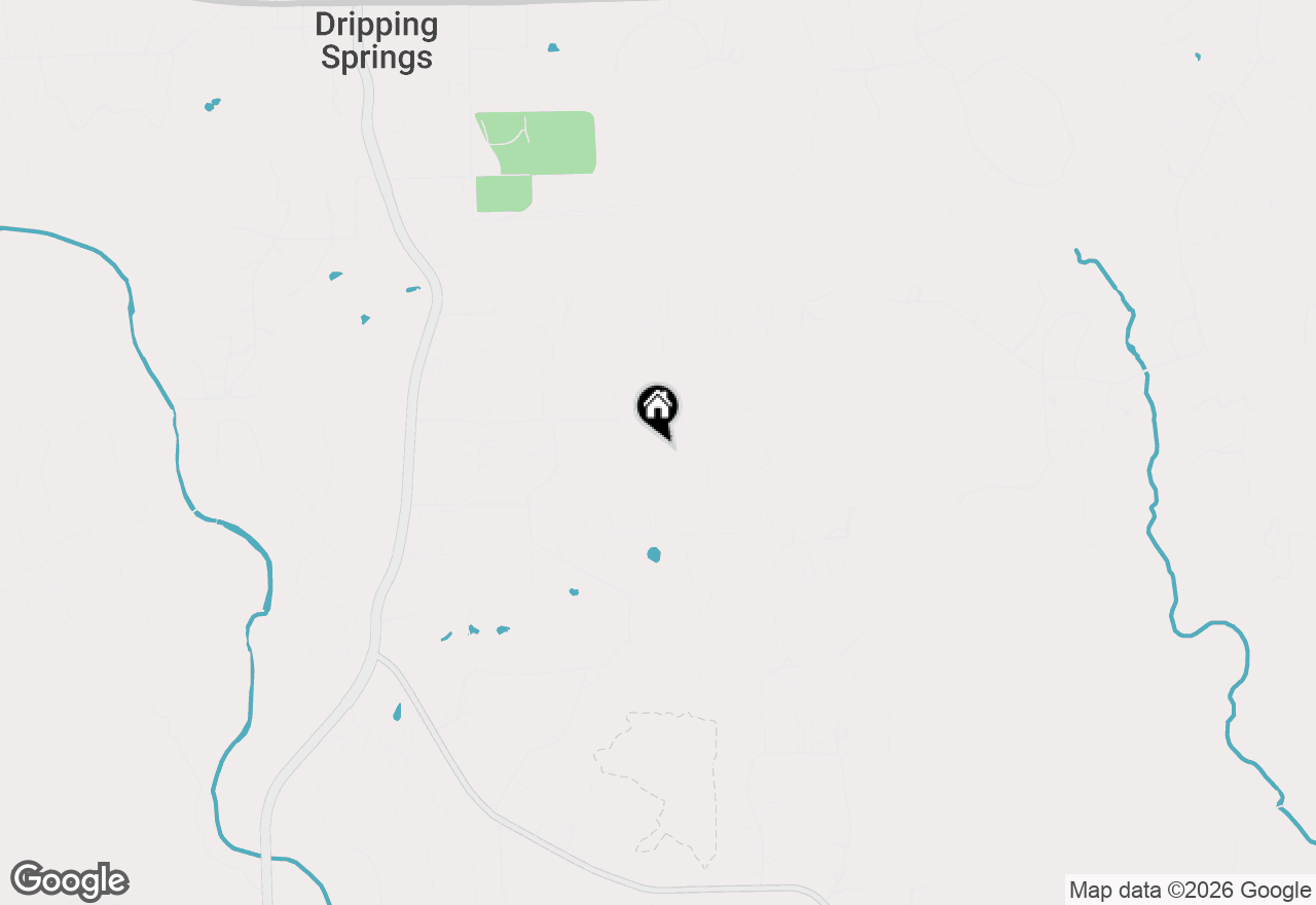Map of 160 Tye Cv, Dripping Springs, TX 78620
