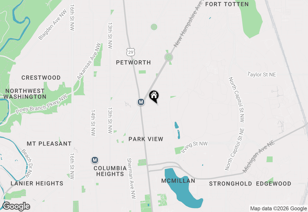 Map of 719 Quebec Place Nw, Washington, DC 20010